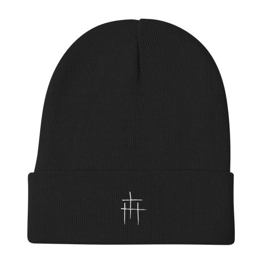 Grimzlee Crosses Embroidered Beanie